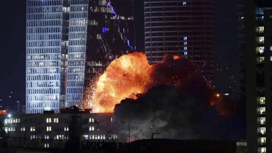 Взрыв в Тель-Авиве