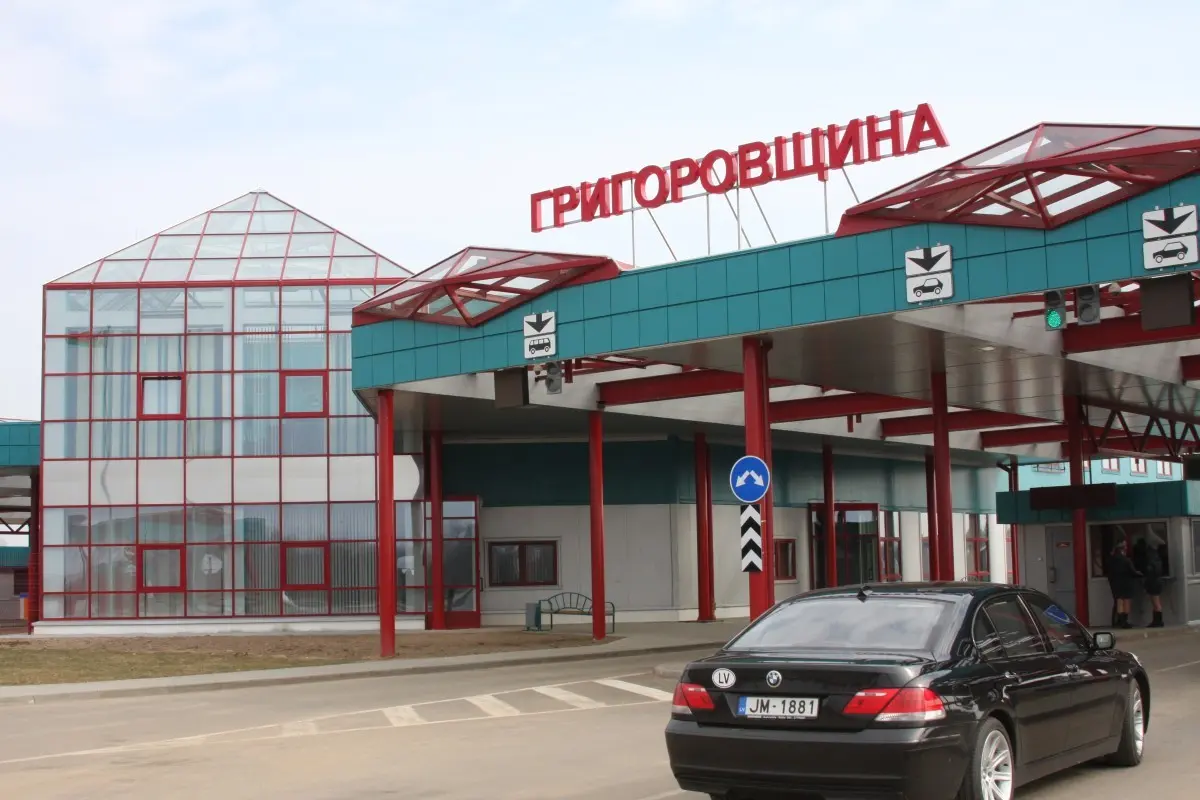 погранпереход со стороны Беларуси