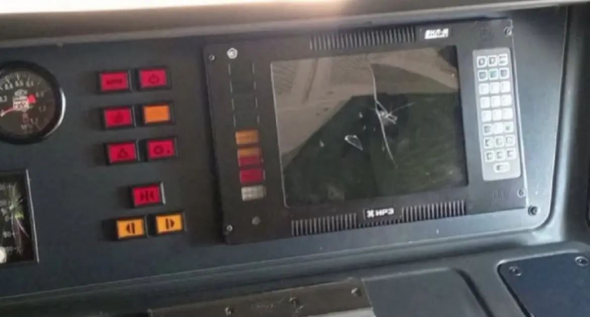 Школьники разгромили кабину поезда «Штадлера» Школьники разбили поезд