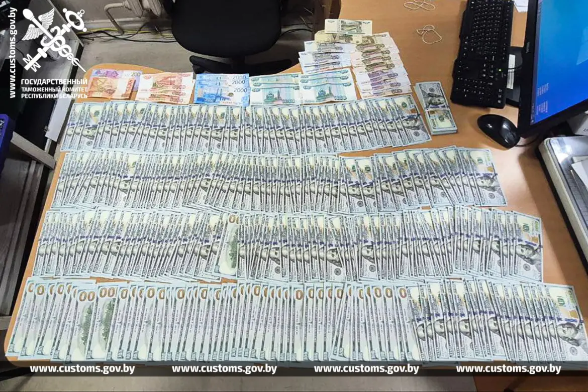 В Бресте у пассажира из Польши нашли крупную сумму денег контрабанда