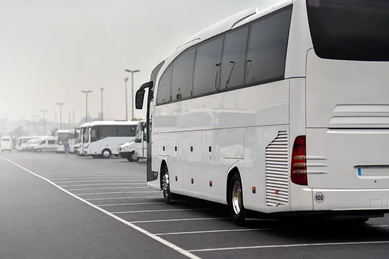 Граница с Литвой закрыта, а автобусы в Беларусь — под завязку автобус